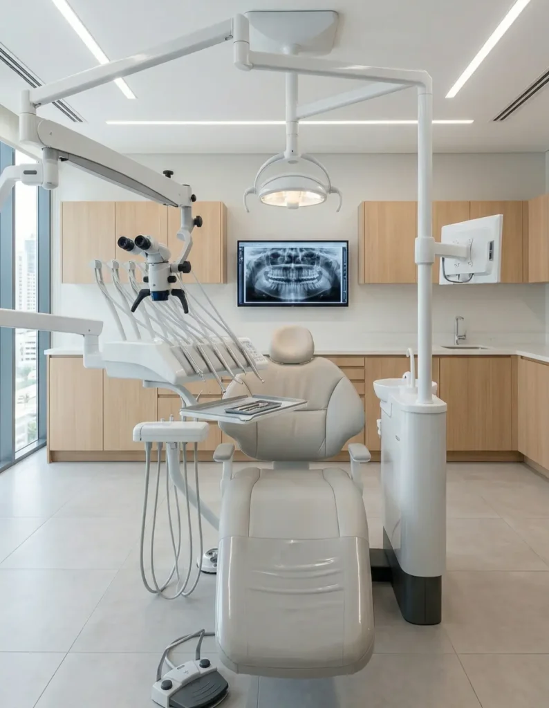 cadeira dentista em consultório